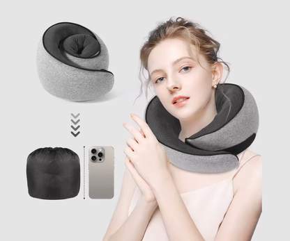 PiloHug® Travel Pillow ( Free Premium Sleep Mask)