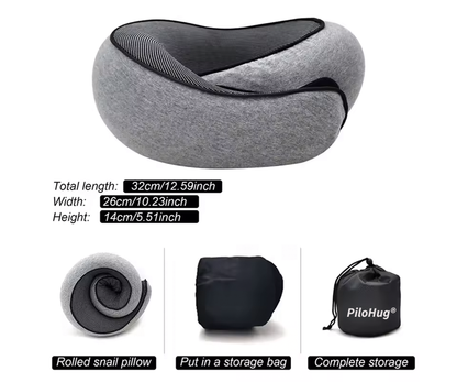 PiloHug® Travel Pillow ( Free Premium Sleep Mask)